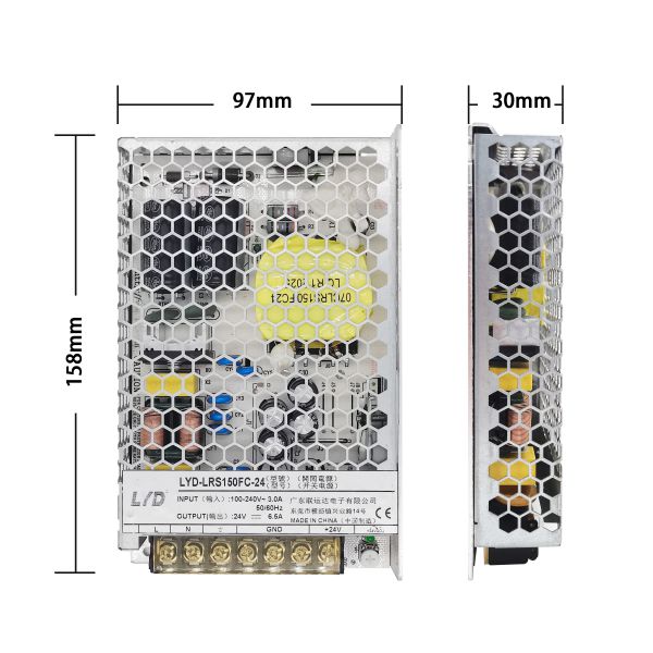 24V150W開關電源